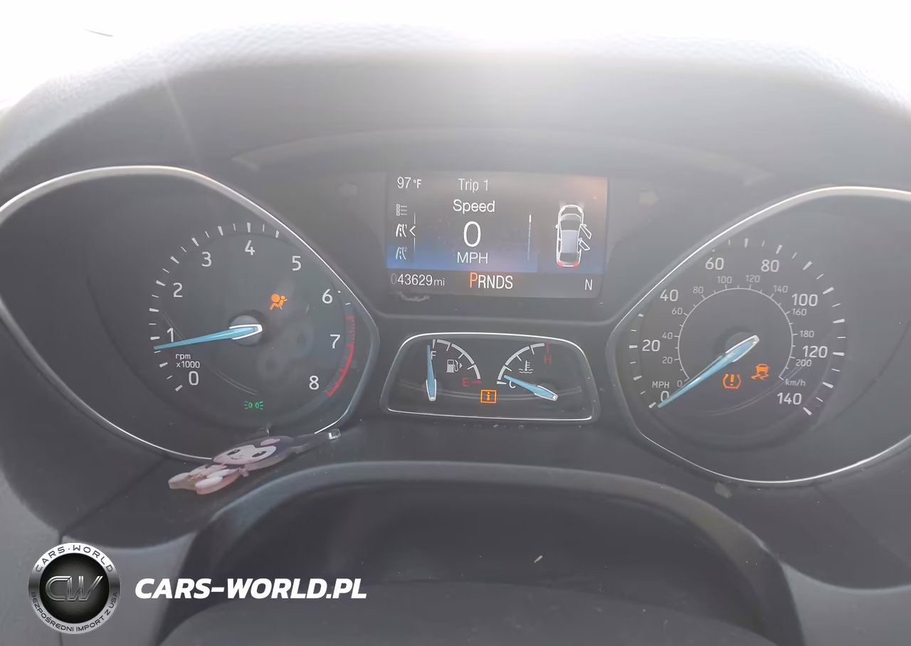 2017 Ford Focus Titanium VIN:1FADP3J21HL238860 - 7