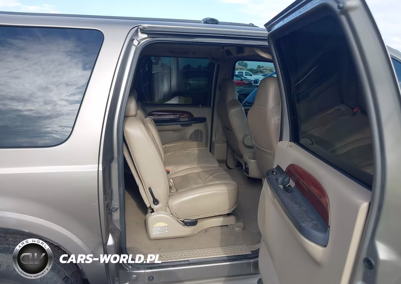 2005 Ford Excursion Limited VIN:1FMNU42L15EC66318 - 8
