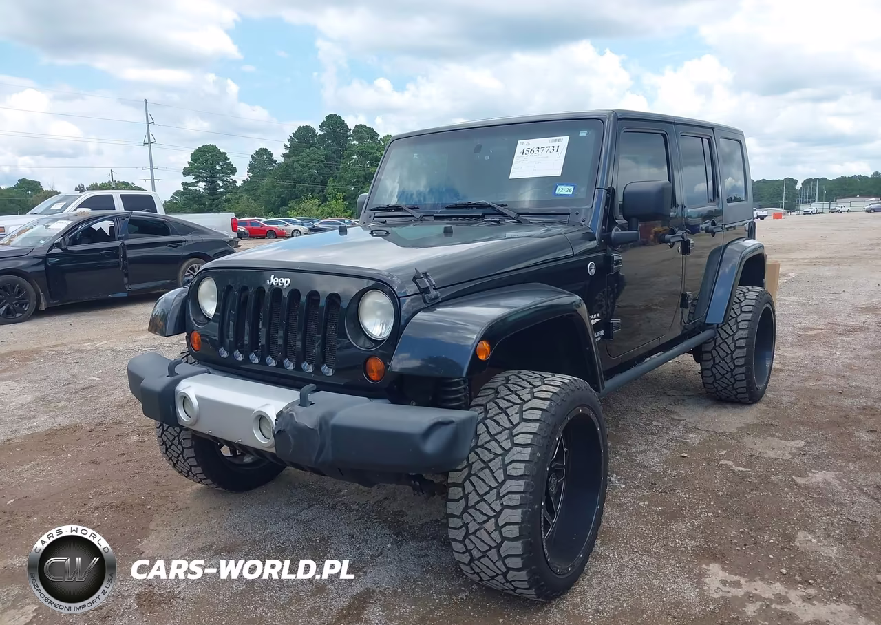 2009 Jeep Wrangler Unlimited Sahara VIN:1J4GA59199L703817 - 2