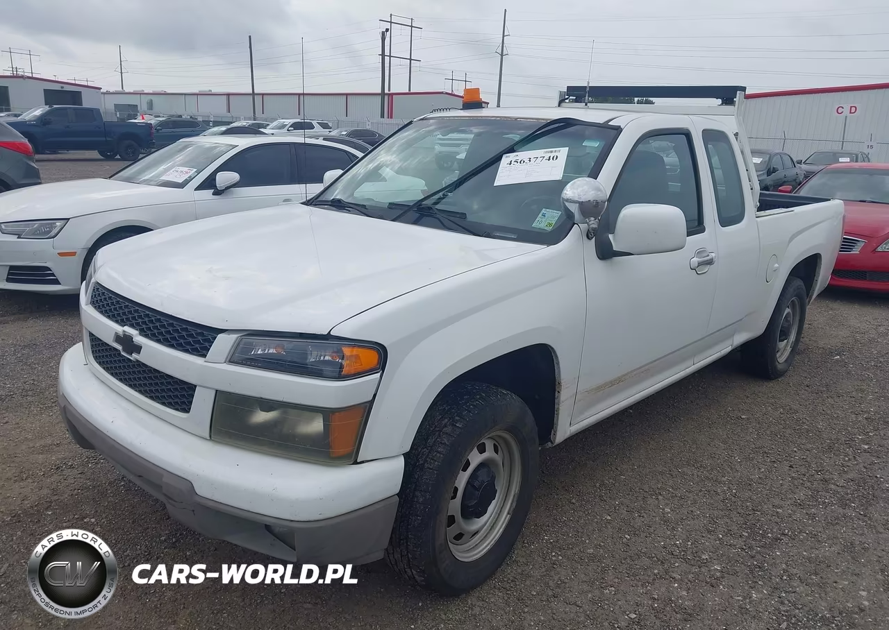 2010 Chevrolet Colorado Work Truck VIN:1GCESBD91A8116251 - 2