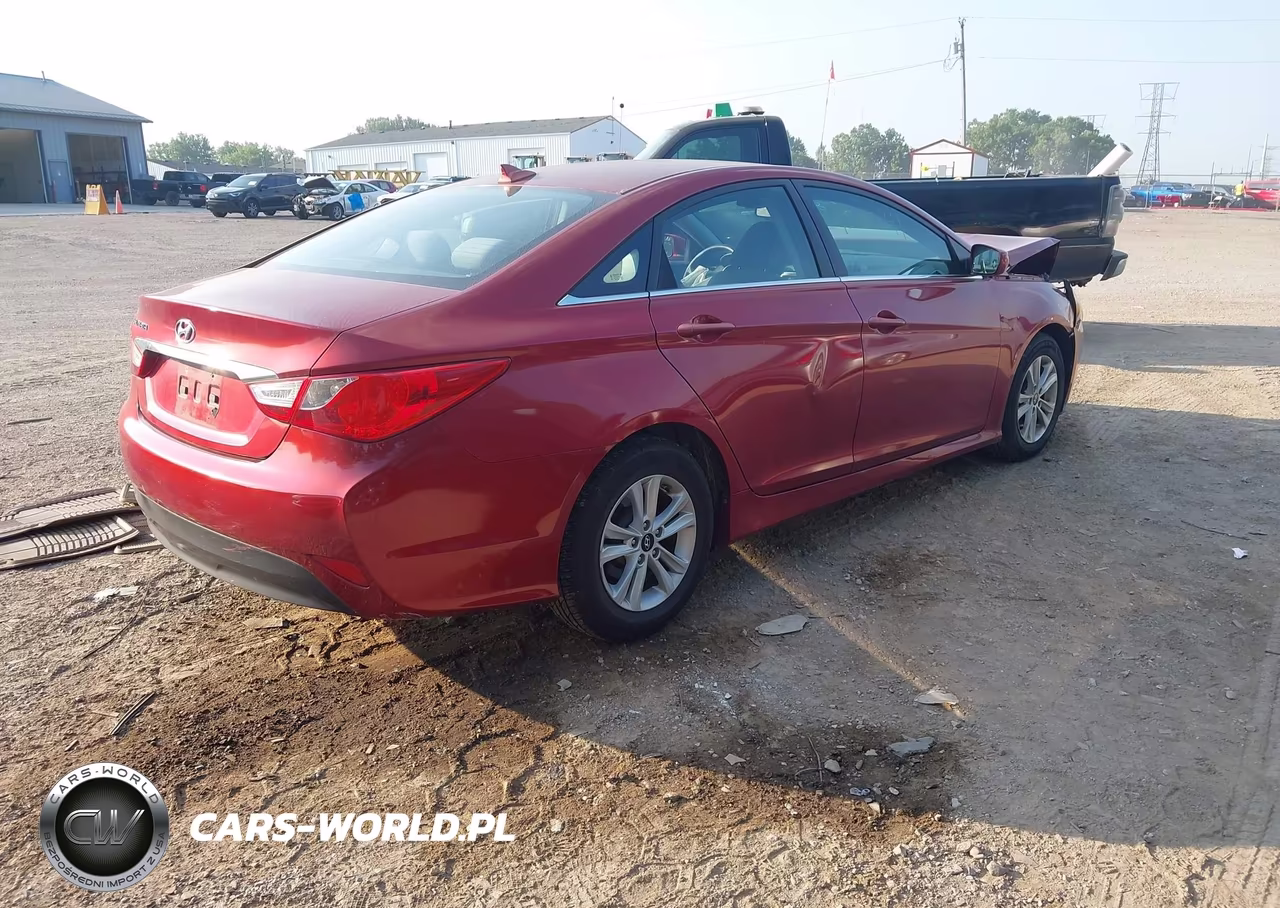 2014 Hyundai Sonata Gls VIN:5NPEB4AC8EH840473 - 4