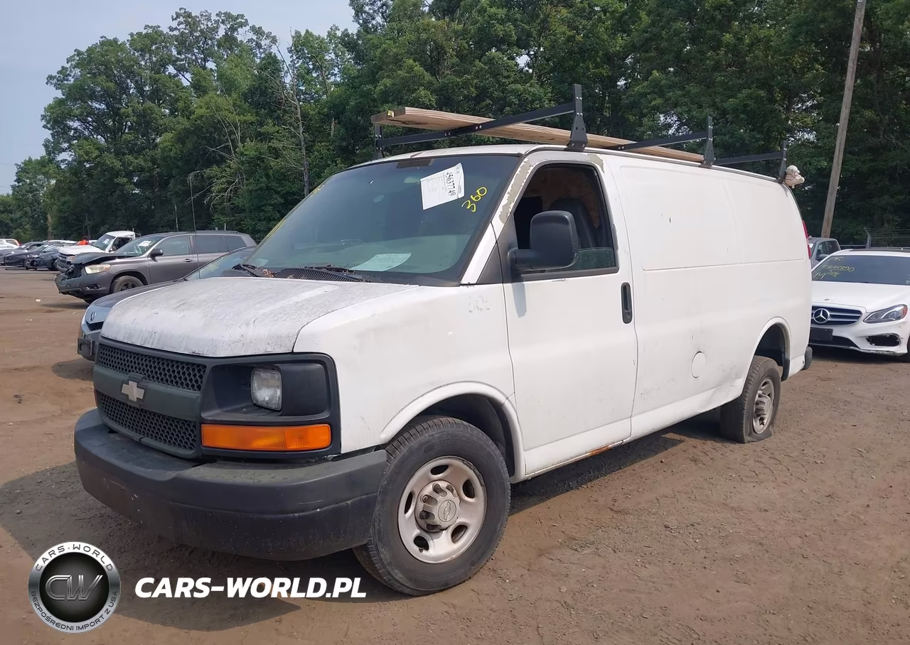 2008 Chevrolet Express Work Van VIN:1GCGG25C581183619 - 2