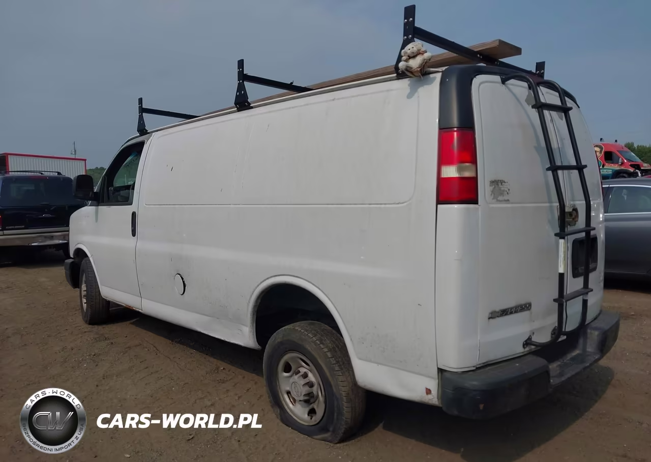2008 Chevrolet Express Work Van VIN:1GCGG25C581183619 - 3