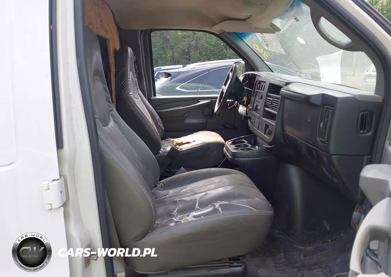 2008 Chevrolet Express Work Van VIN:1GCGG25C581183619 - 5