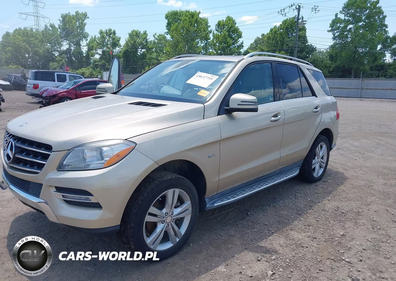 2012 Mercedes-Benz Ml 350 Bluetec 4Matic VIN:4JGDA2EB4CA012960 - 2