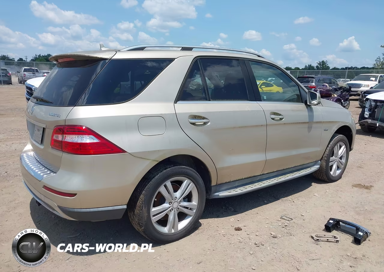 2012 Mercedes-Benz Ml 350 Bluetec 4Matic VIN:4JGDA2EB4CA012960 - 4
