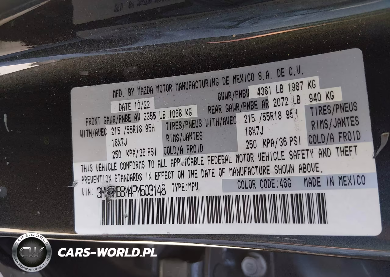 2023 Mazda Cx-30 2.5 S Select VIN:3MVDMBBM4PM503148 - 9