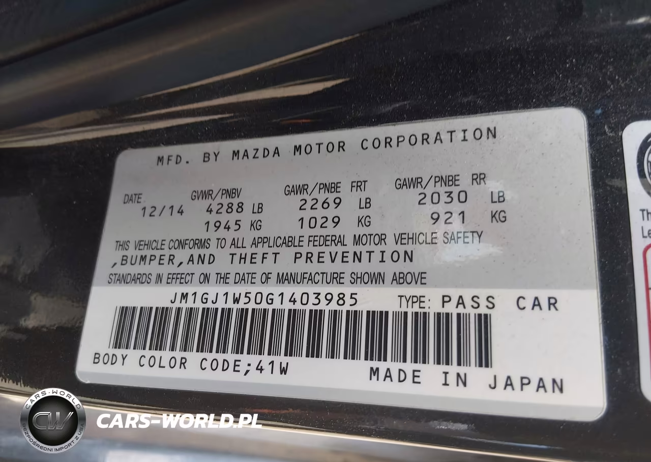 2016 Mazda Mazda6 I Grand Touring VIN:JM1GJ1W50G1403985 - 9