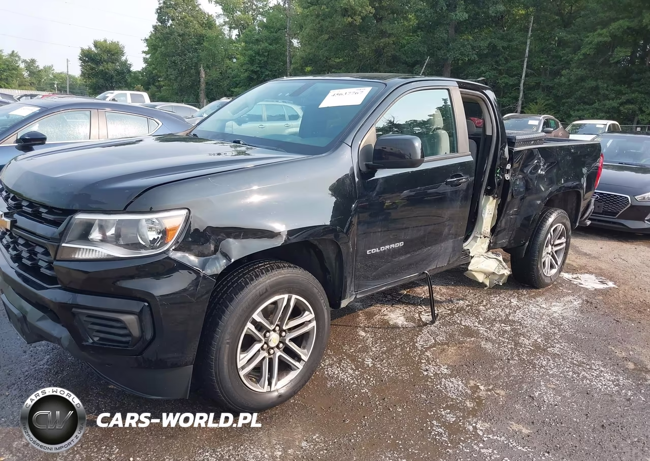 2021 Chevrolet Colorado 2Wd Long Box Wt VIN:1GCHSBEA8M1134121 - 2