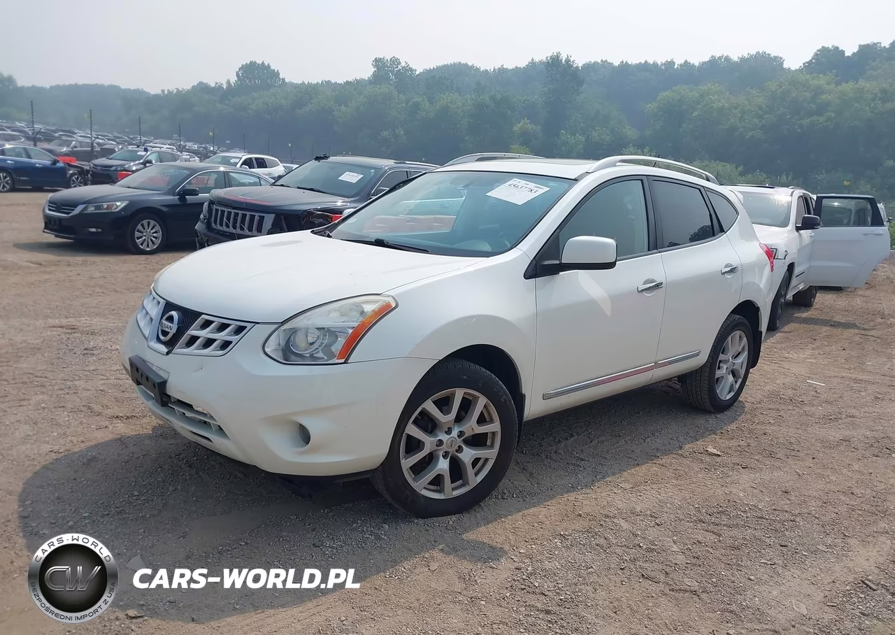 2011 Nissan Rogue Sv VIN:JN8AS5MT7BW181070 - 2