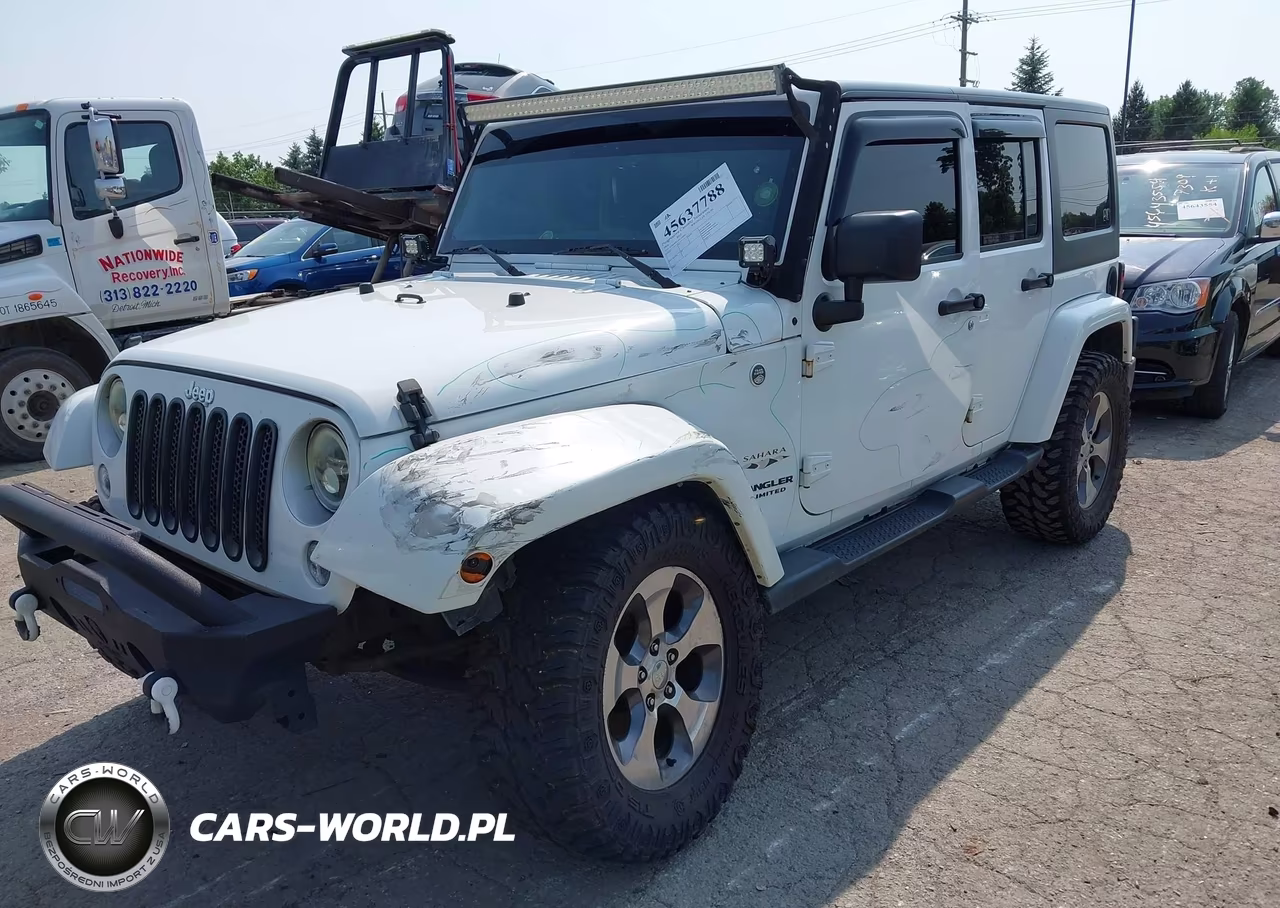 2016 Jeep Wrangler Unlimited Sahara VIN:1C4BJWEG3GL193624 - 2