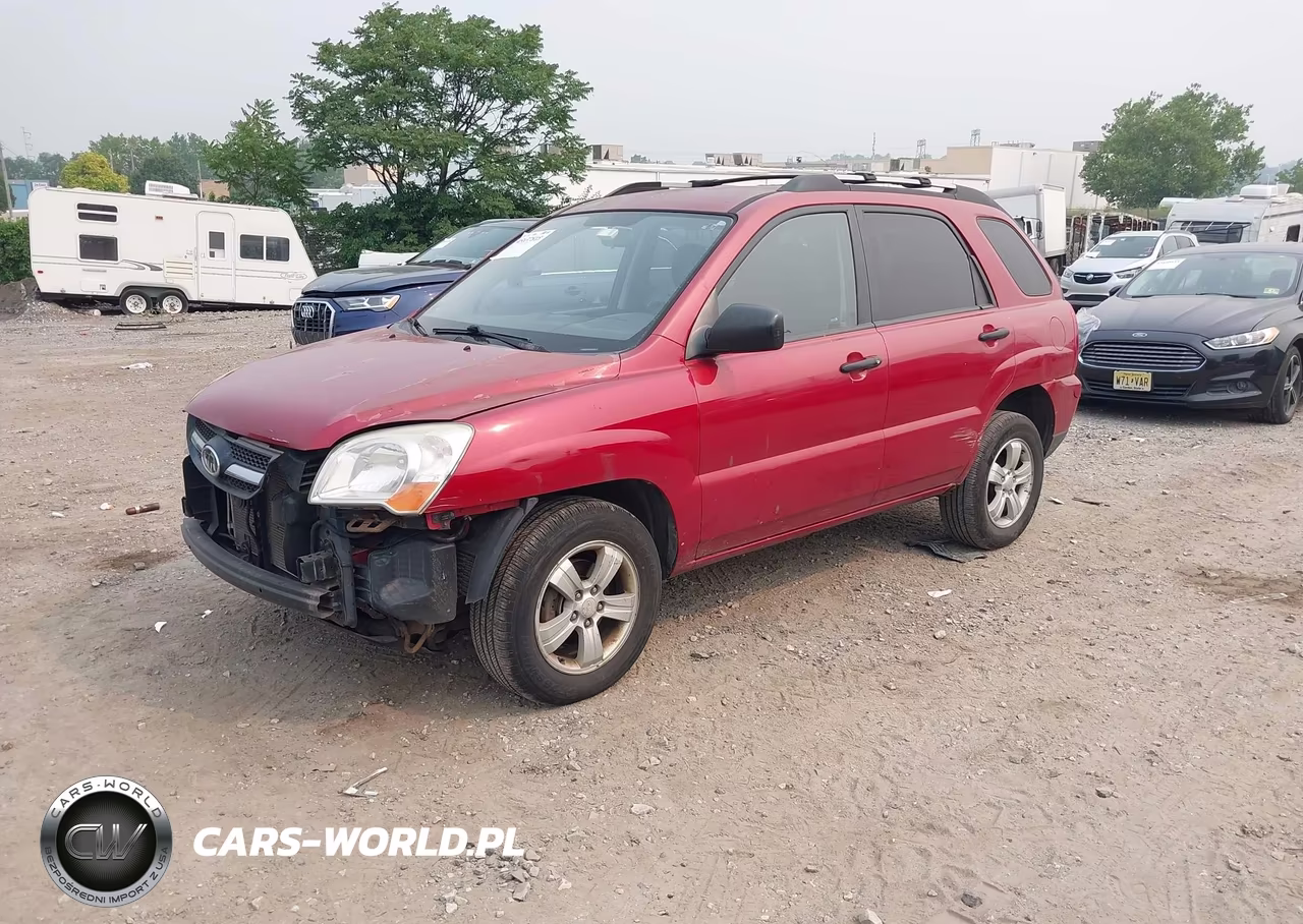 2009 Kia Sportage Lx VIN:KNDJF724097641293 - 2