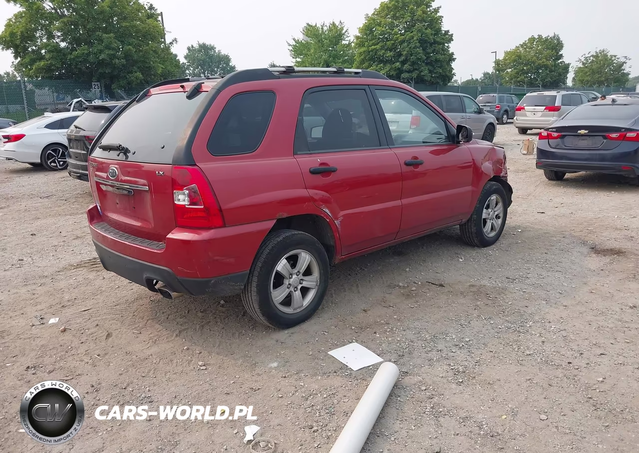 2009 Kia Sportage Lx VIN:KNDJF724097641293 - 4