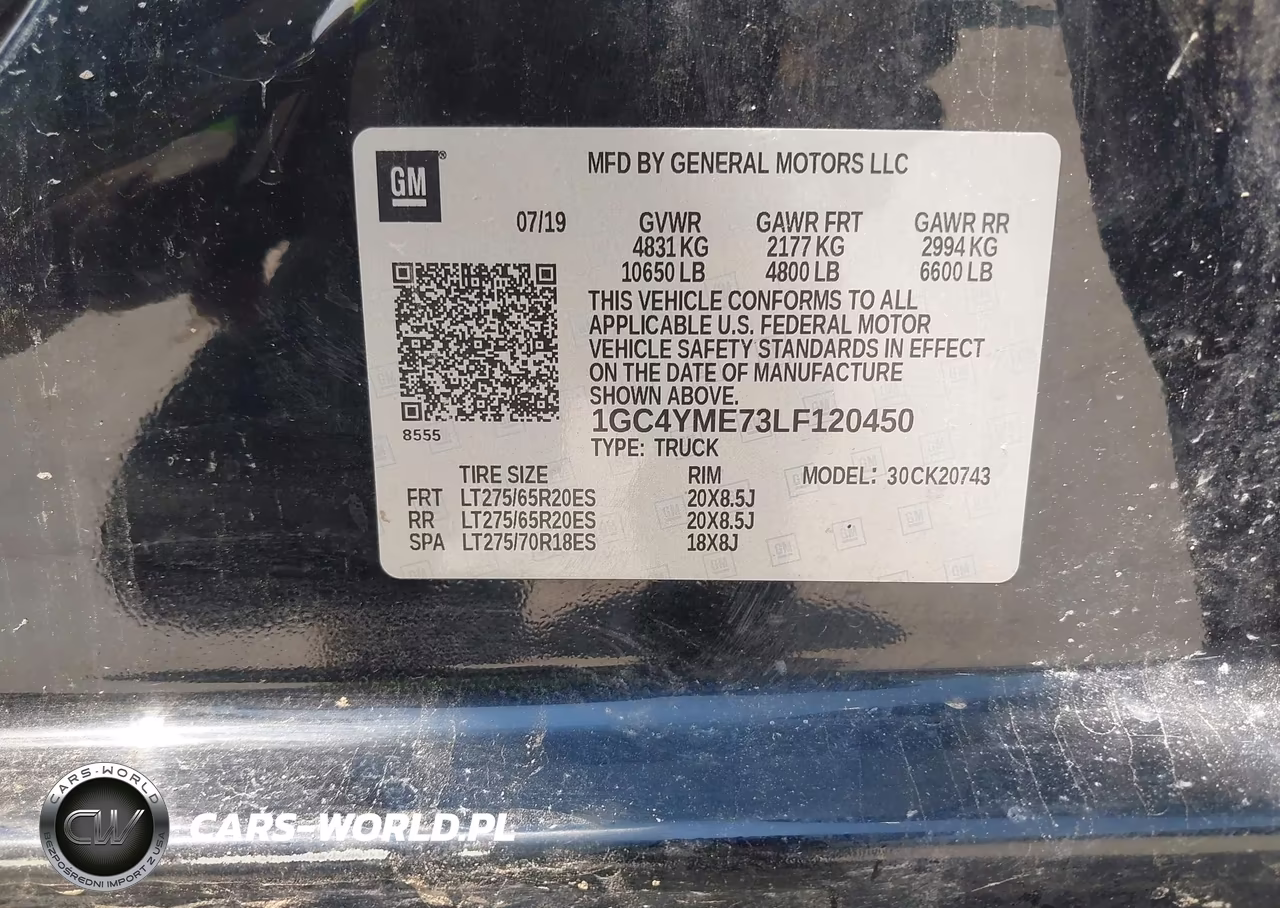 2020 Chevrolet Silverado 2500Hd 4Wd Standard Bed Custom VIN:1GC4YME73LF120450 - 9