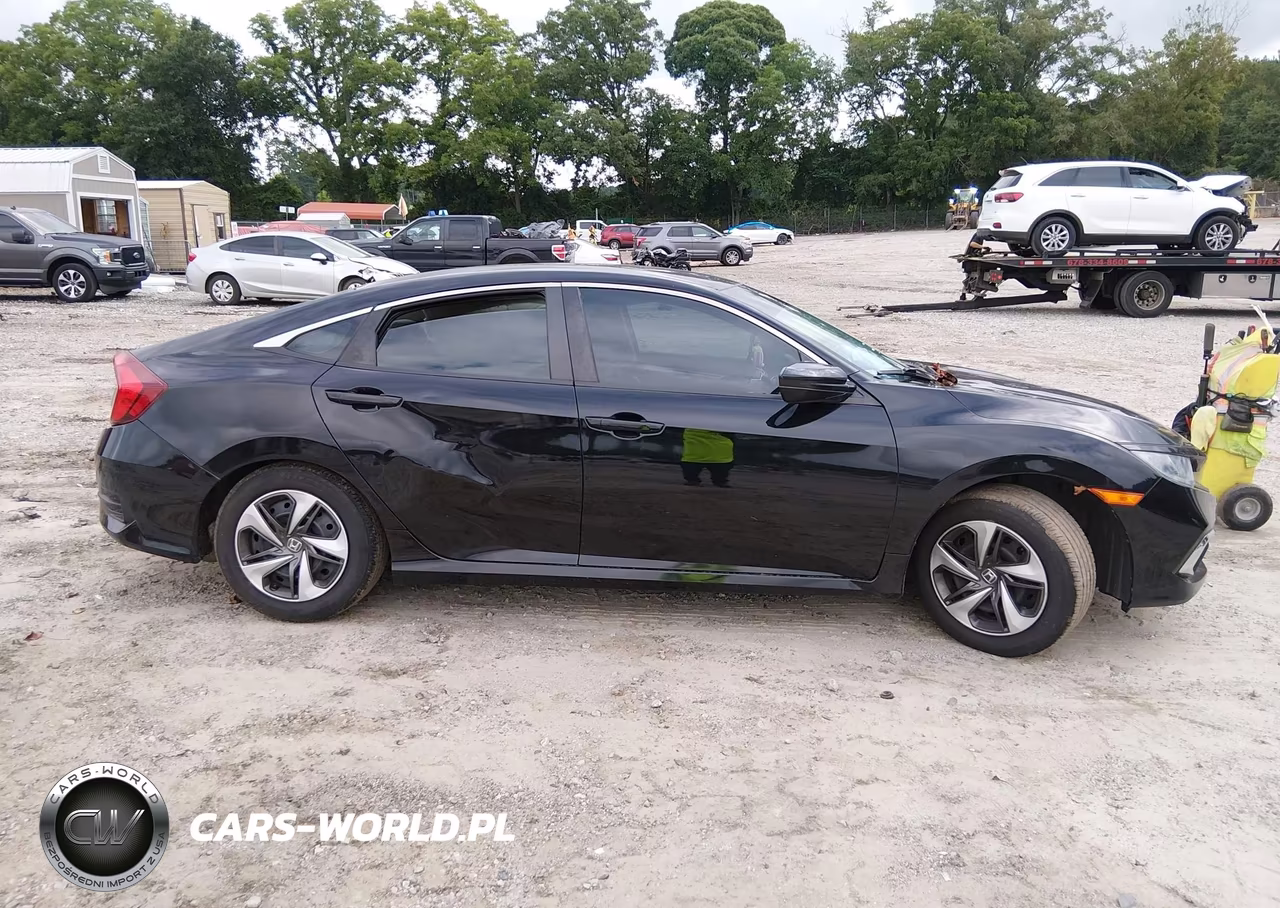 2019 Honda Civic Lx VIN:2HGFC2F64KH576134 - 13