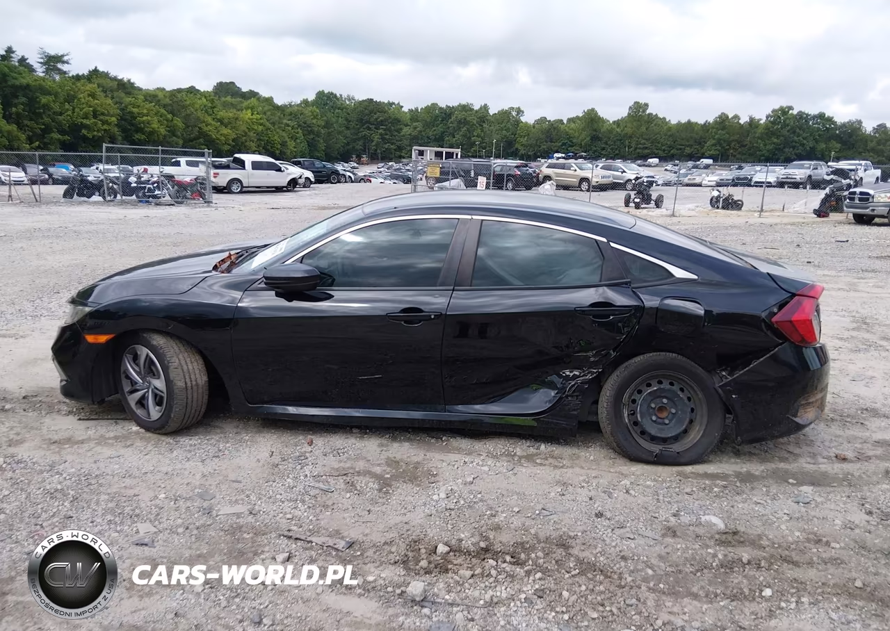 2019 Honda Civic Lx VIN:2HGFC2F64KH576134 - 14