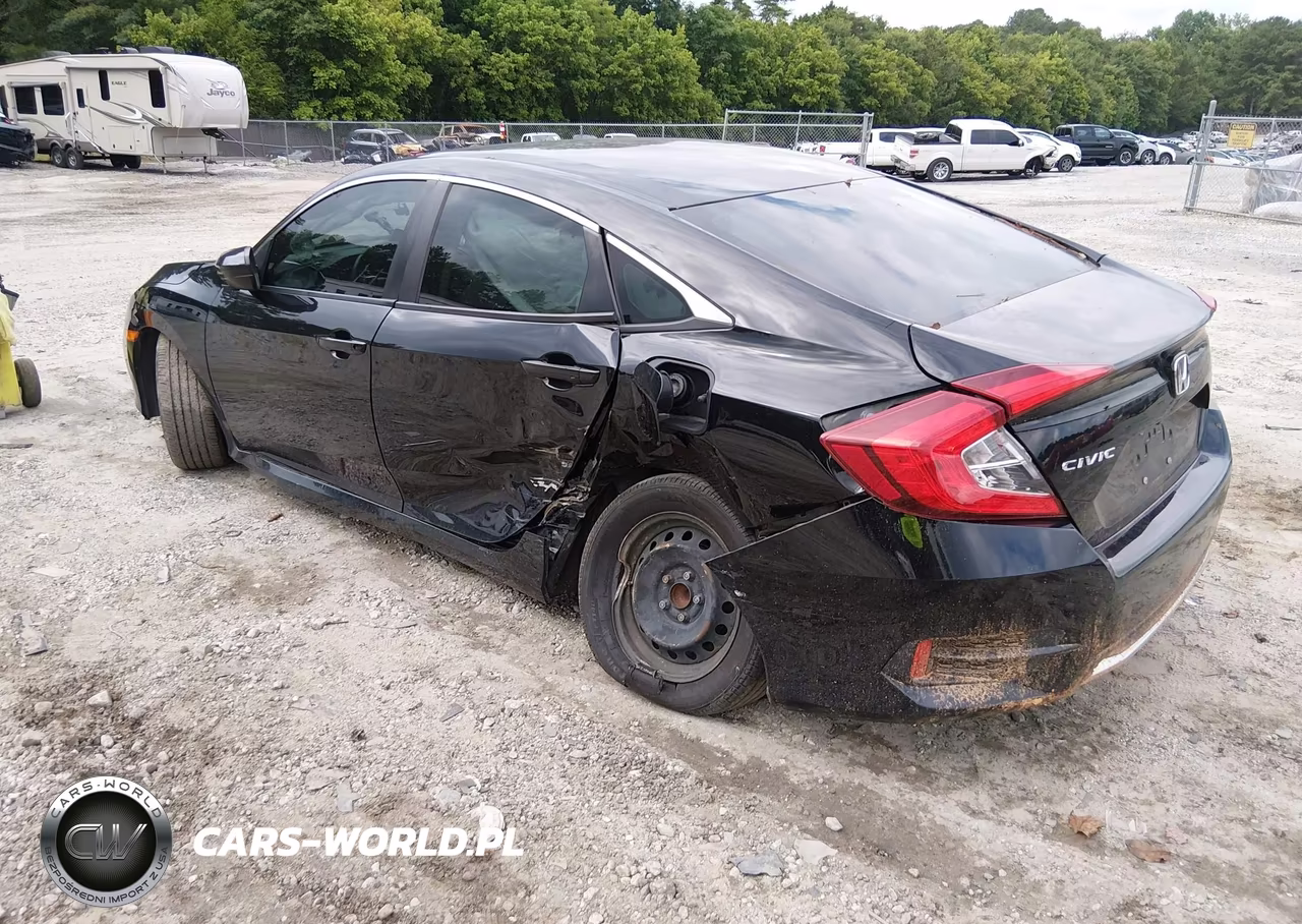 2019 Honda Civic Lx VIN:2HGFC2F64KH576134 - 3