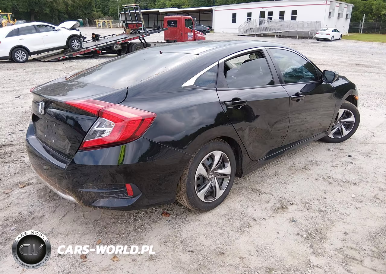 2019 Honda Civic Lx VIN:2HGFC2F64KH576134 - 4
