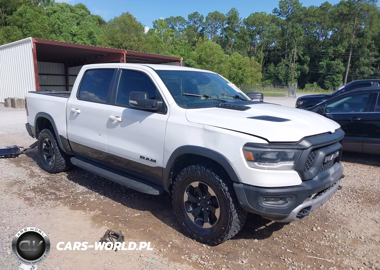 2019 Ram 1500 Rebel 4X4 5'7 Box VIN:1C6SRFLT6KN629797 - 1