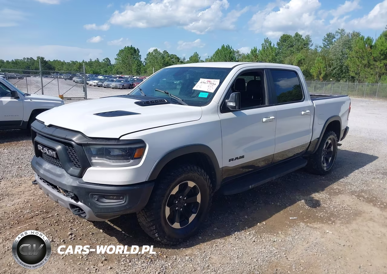2019 Ram 1500 Rebel 4X4 5'7 Box VIN:1C6SRFLT6KN629797 - 2