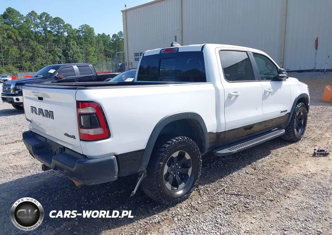 2019 Ram 1500 Rebel 4X4 5'7 Box VIN:1C6SRFLT6KN629797 - 4