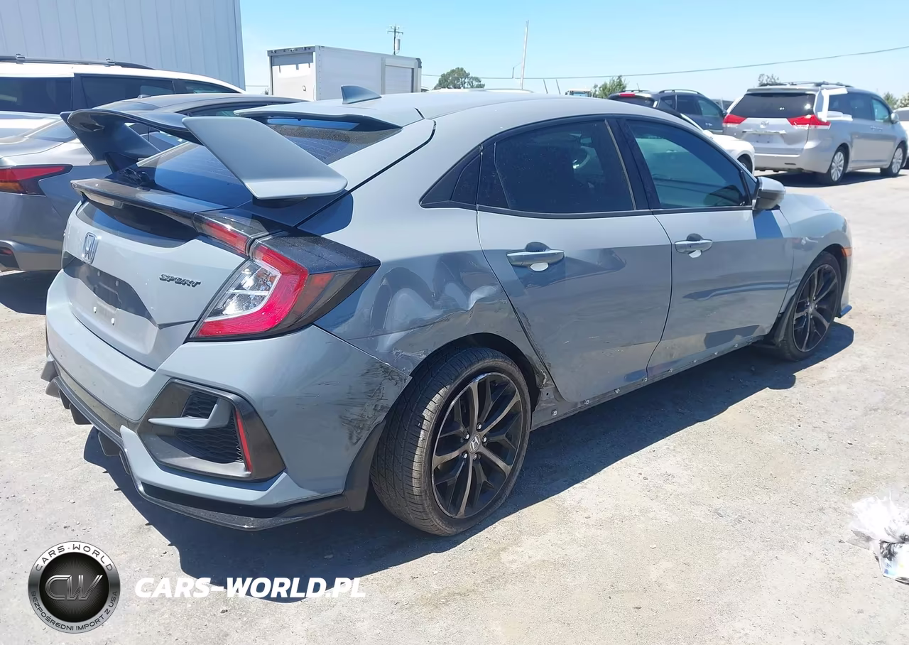 2021 Honda Civic Sport VIN:SHHFK7H41MU411658 - 4