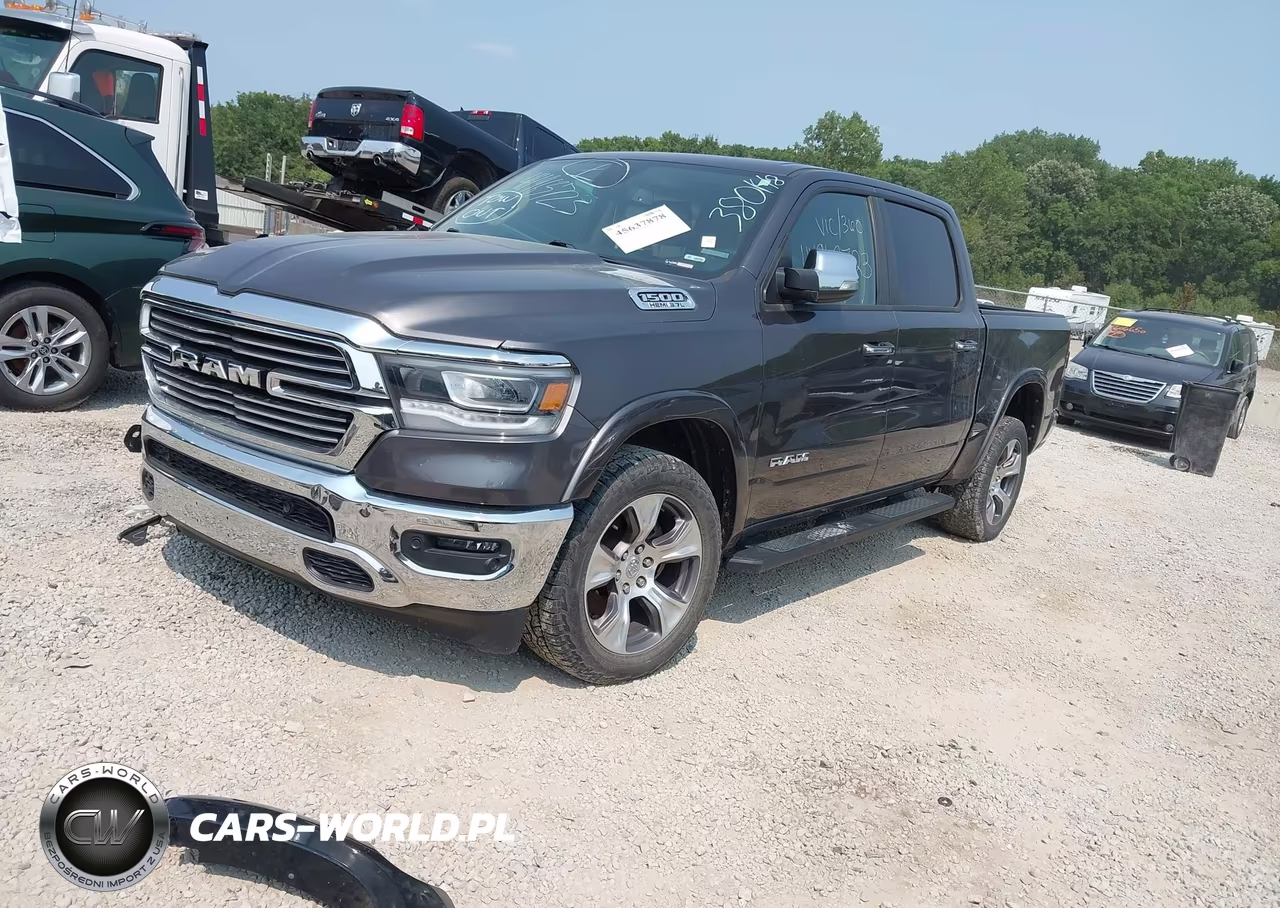 2020 Ram 1500 Laramie 4X4 5'7 Box VIN:1C6SRFJTXLN380148 - 2
