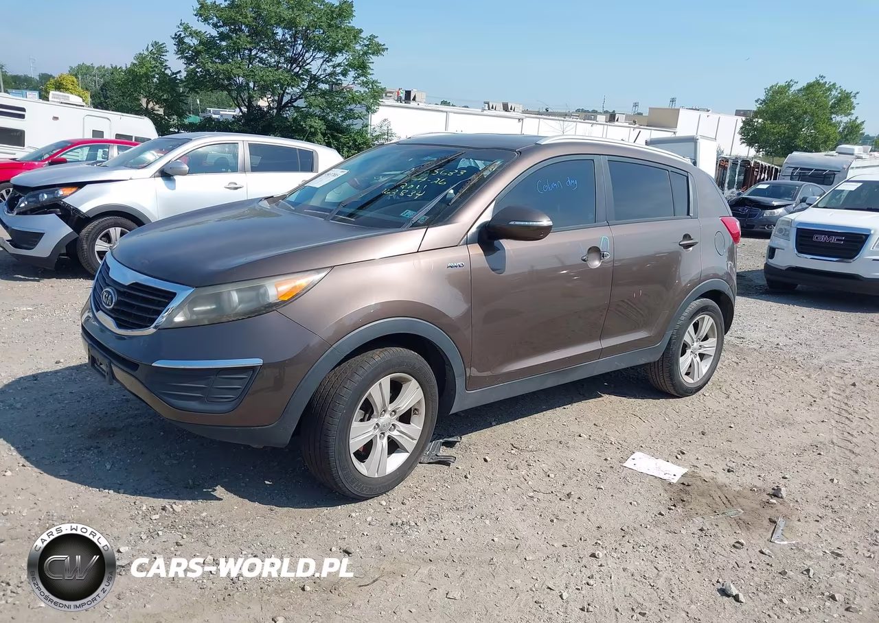 2011 Kia Sportage Lx VIN:KNDPBCA20B7163834 - 2