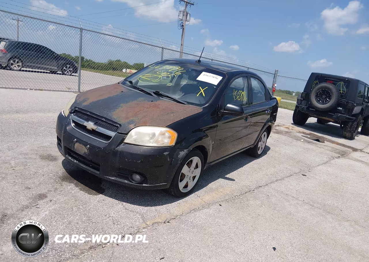 2009 Chevrolet Aveo Lt VIN:KL1TG56E79B613184 - 2