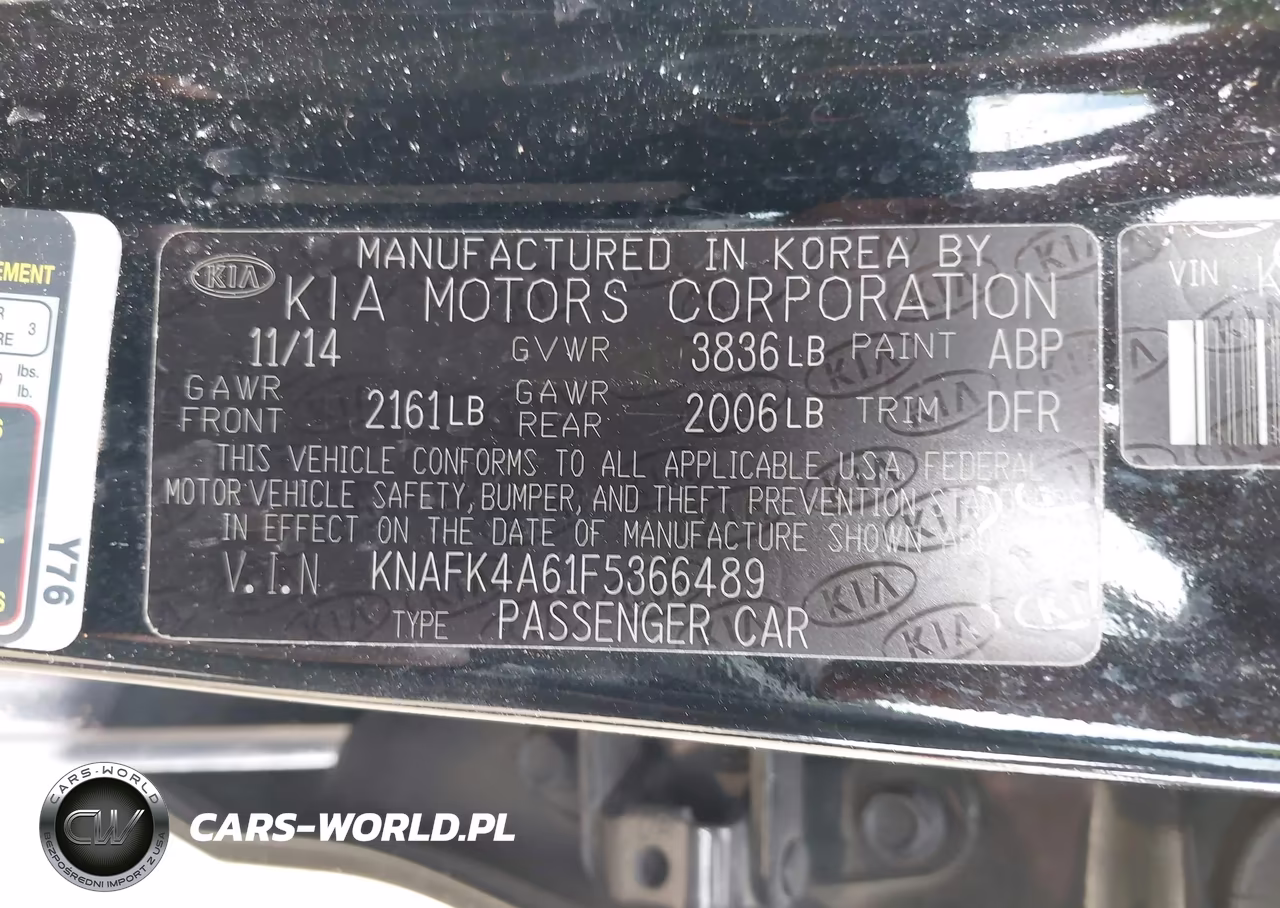 2015 Kia Forte Lx VIN:KNAFK4A61F5366489 - 9
