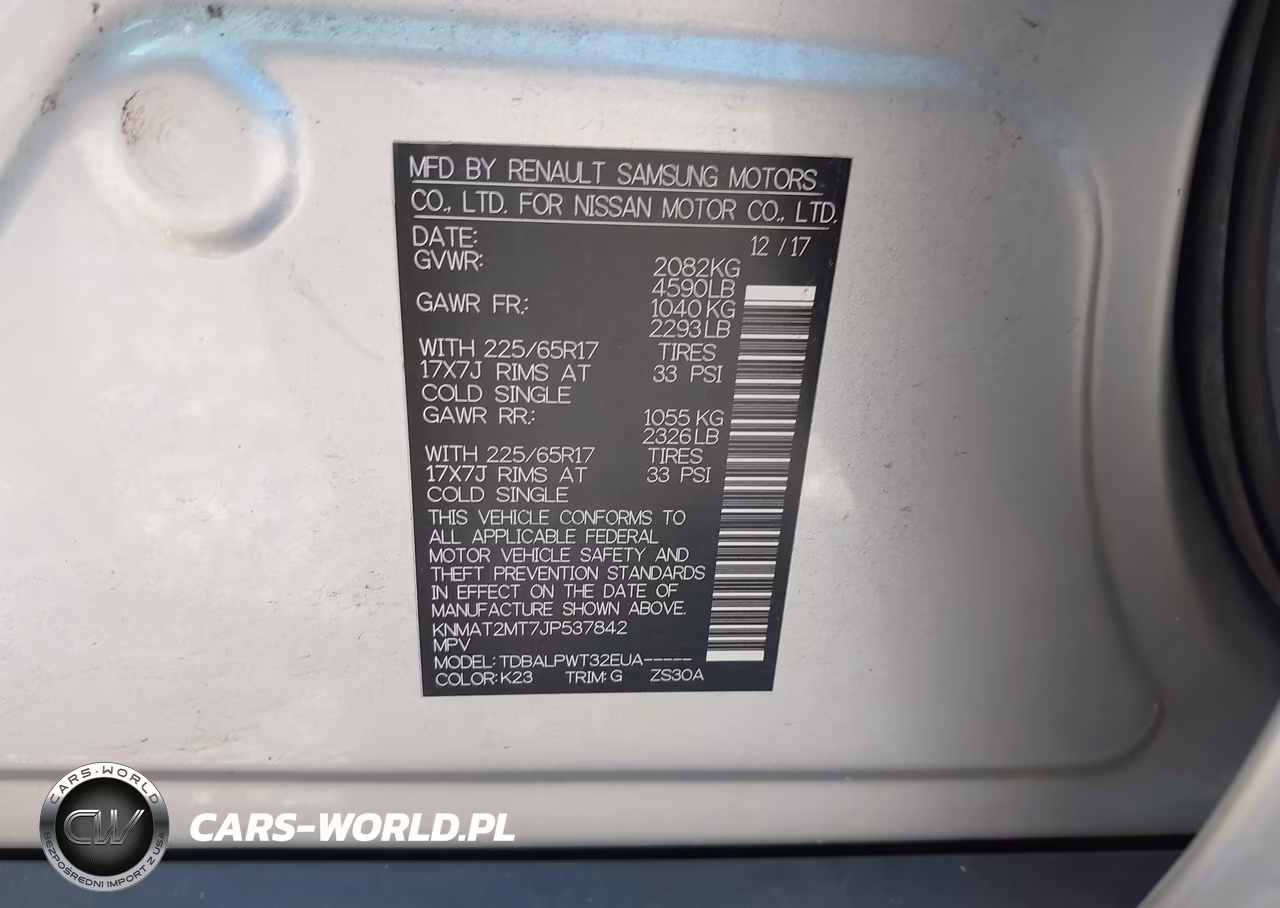 2018 Nissan Rogue S VIN:KNMAT2MT7JP537842 - 9