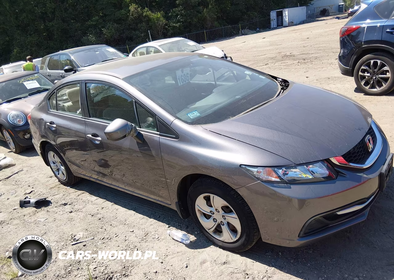 2013 Honda Civic Lx VIN:19XFB2F57DE228657 - 14