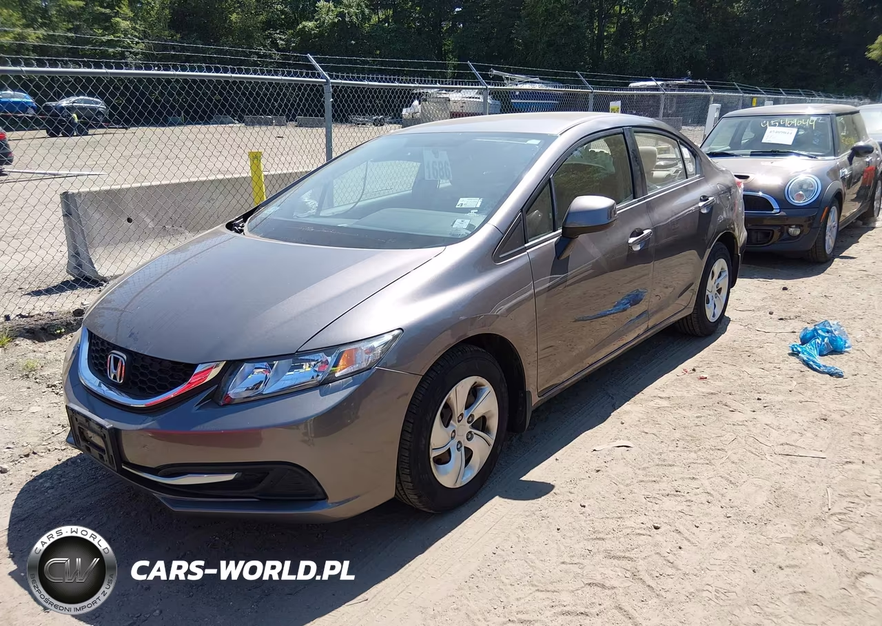 2013 Honda Civic Lx VIN:19XFB2F57DE228657 - 2