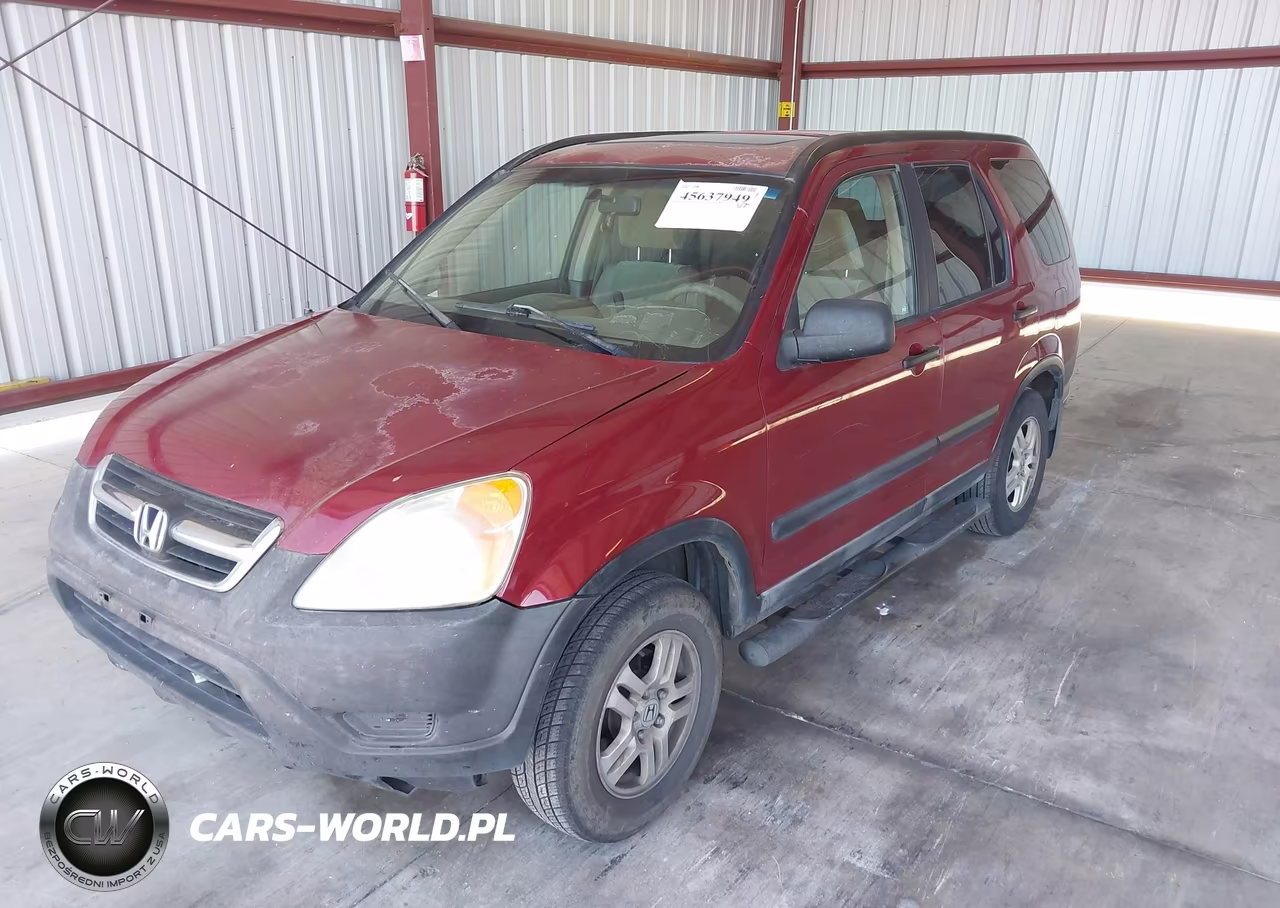 2002 Honda Cr-V Ex VIN:JHLRD788X2C016337 - 2