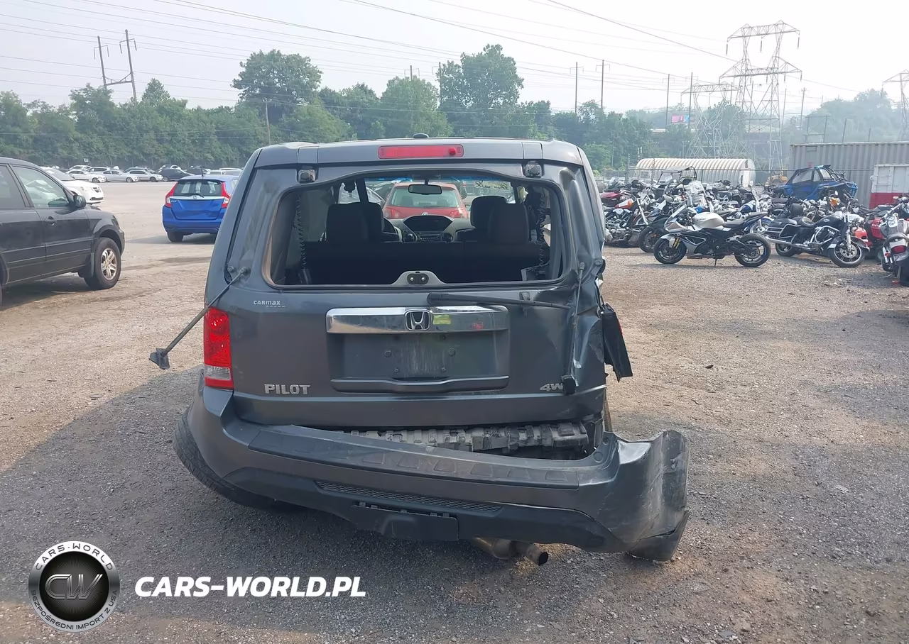 2012 Honda Pilot Ex-L VIN:5FNYF4H60CB050842 - 16