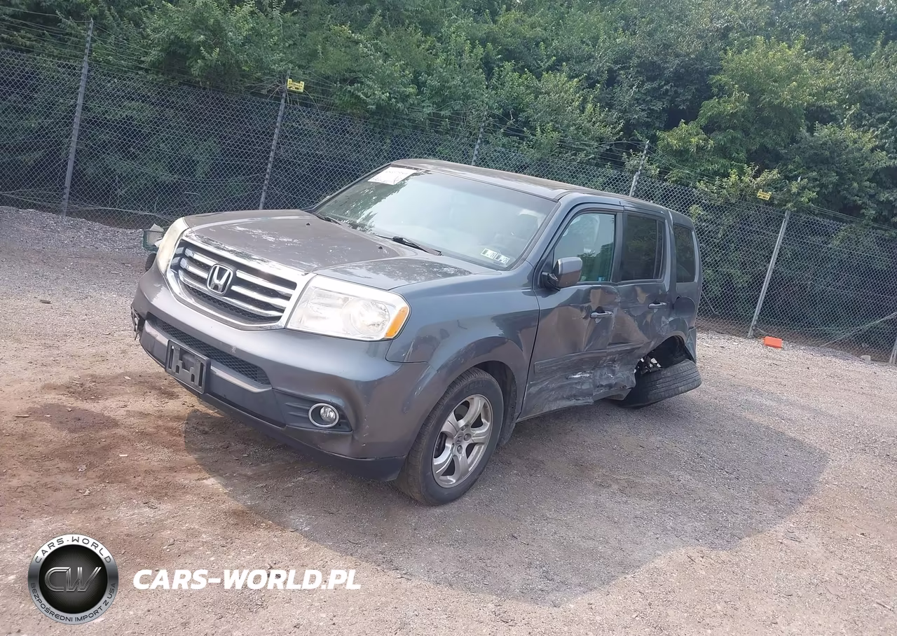 2012 Honda Pilot Ex-L VIN:5FNYF4H60CB050842 - 2