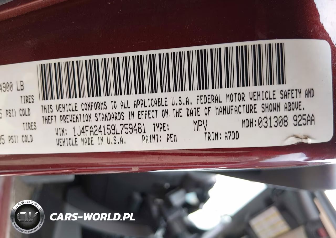 2009 Jeep Wrangler X VIN:1J4FA24159L759481 - 9