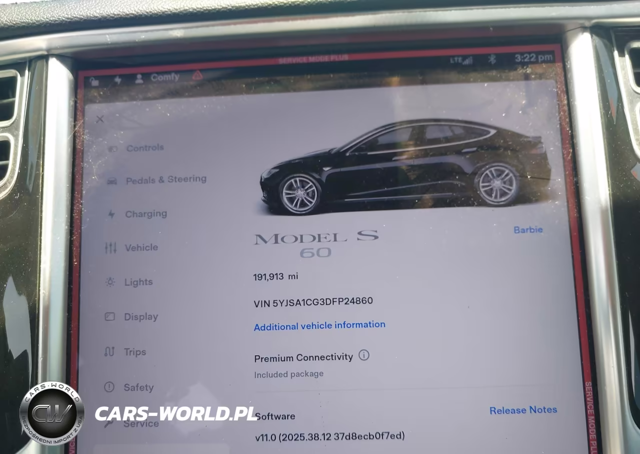 2013 Tesla Model S VIN:5YJSA1CG3DFP24860 - 7