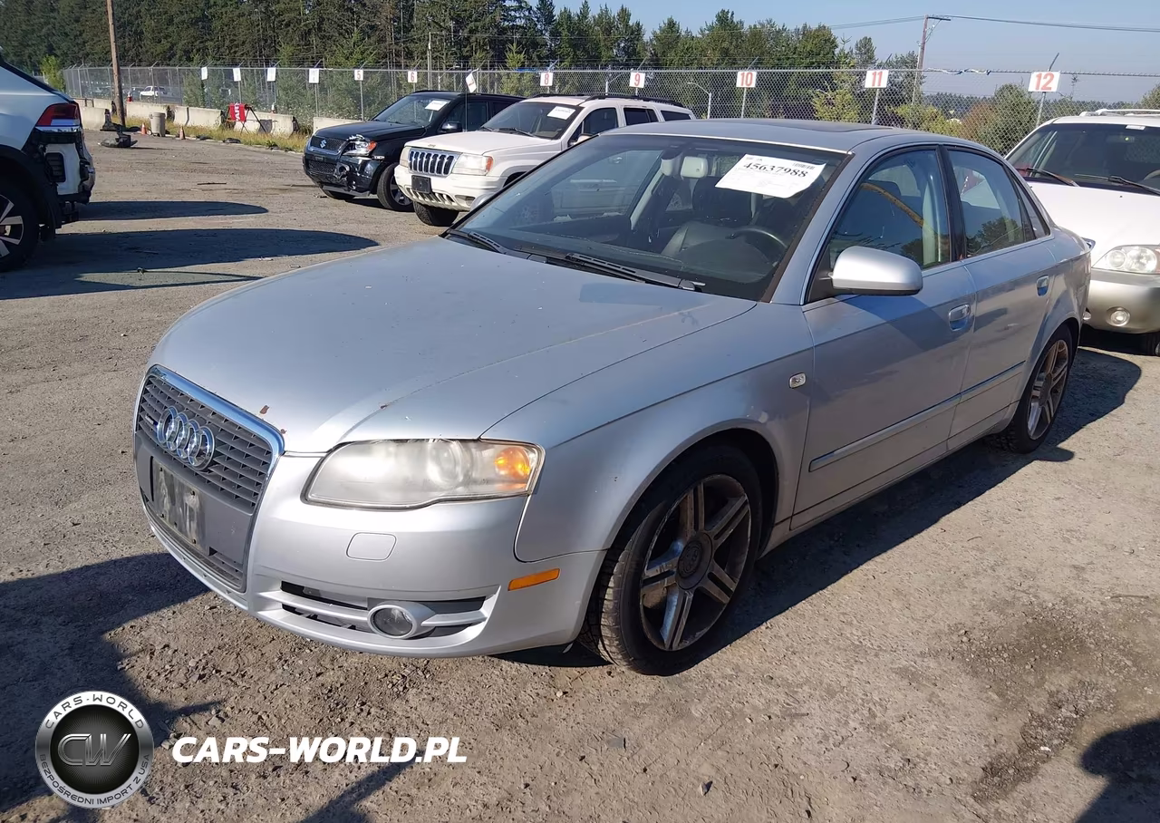 2007 Audi A4 2.0T VIN:WAUDF78E47A038776 - 2