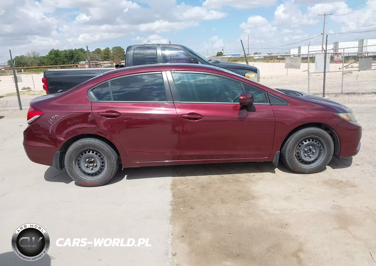 2014 Honda Civic Lx VIN:19XFB2F55EE038051 - 13