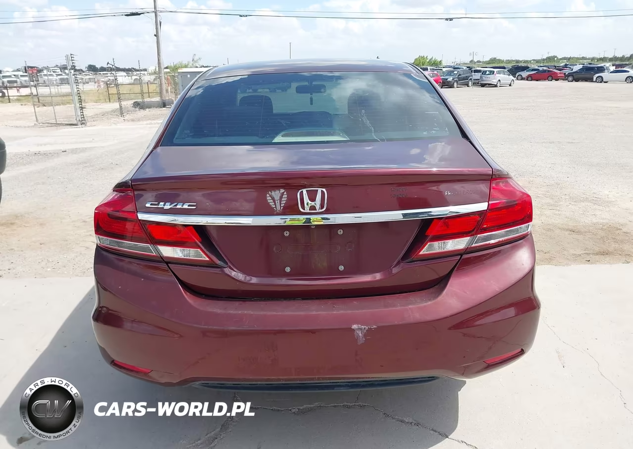 2014 Honda Civic Lx VIN:19XFB2F55EE038051 - 16