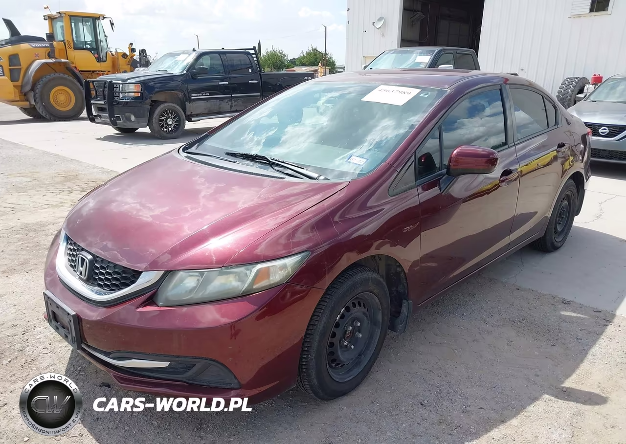 2014 Honda Civic Lx VIN:19XFB2F55EE038051 - 2