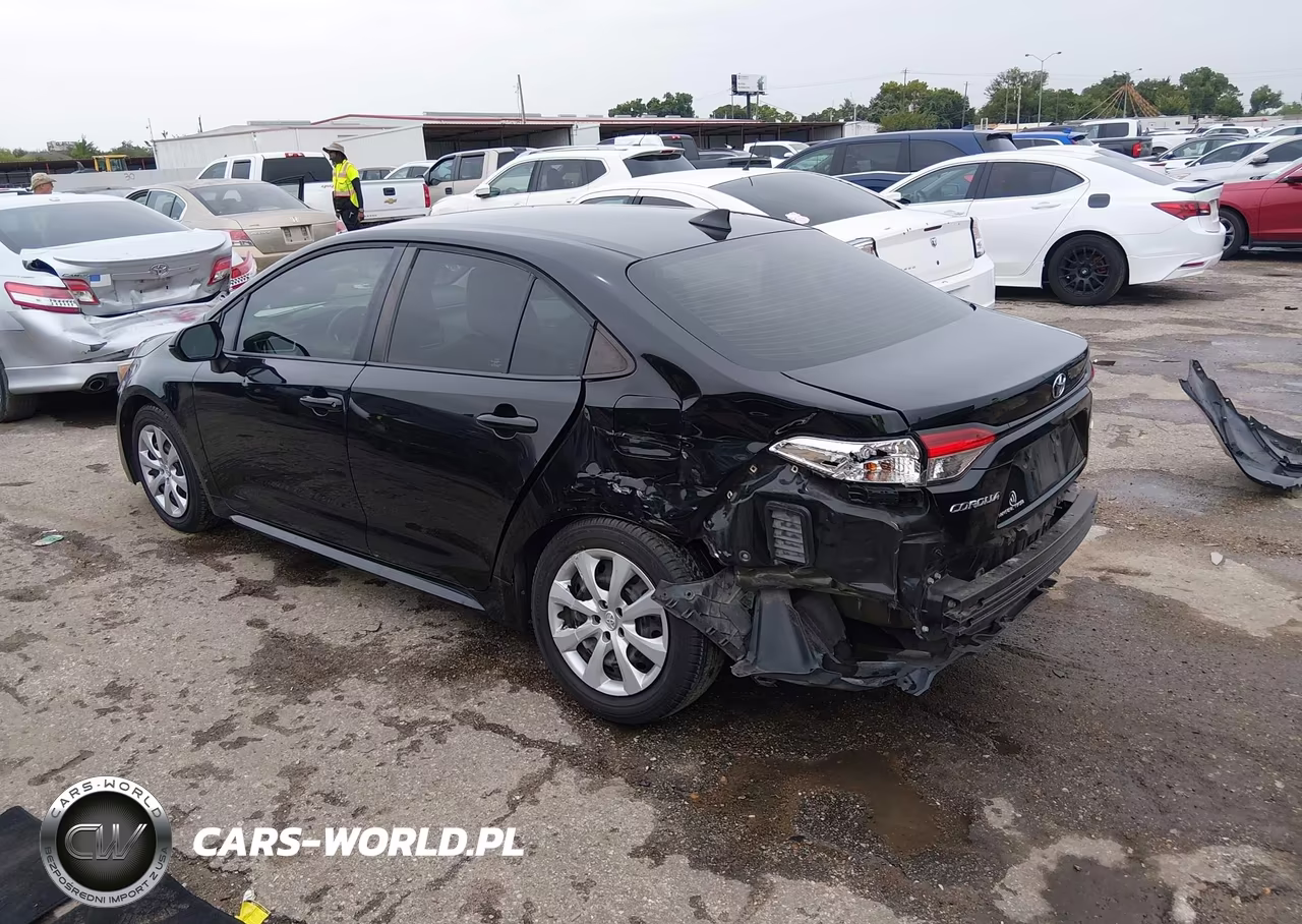 2020 Toyota Corolla Le VIN:5YFEPRAE2LP122322 - 3