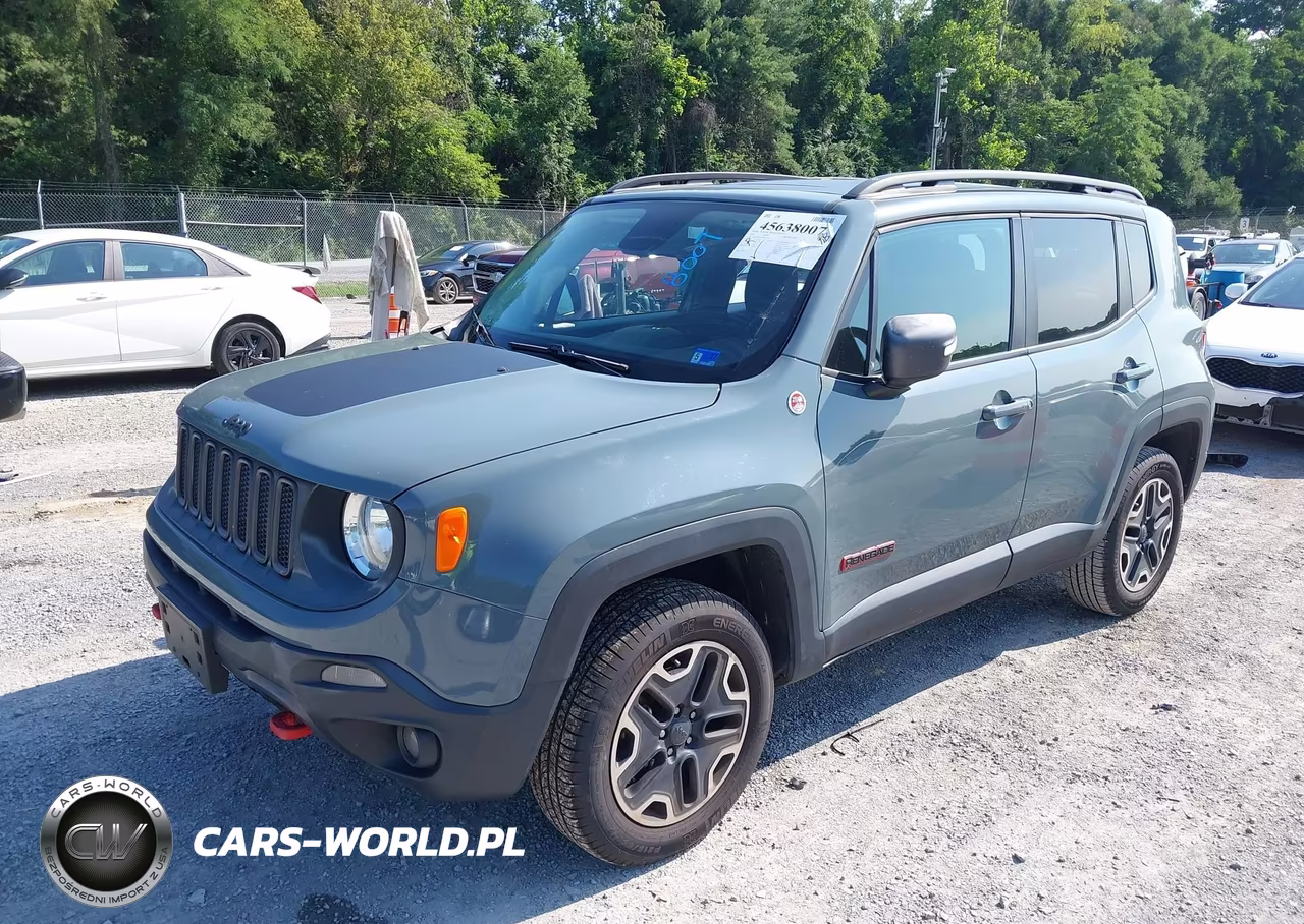 2016 Jeep Renegade Trailhawk VIN:ZACCJBCT6GPD21167 - 2