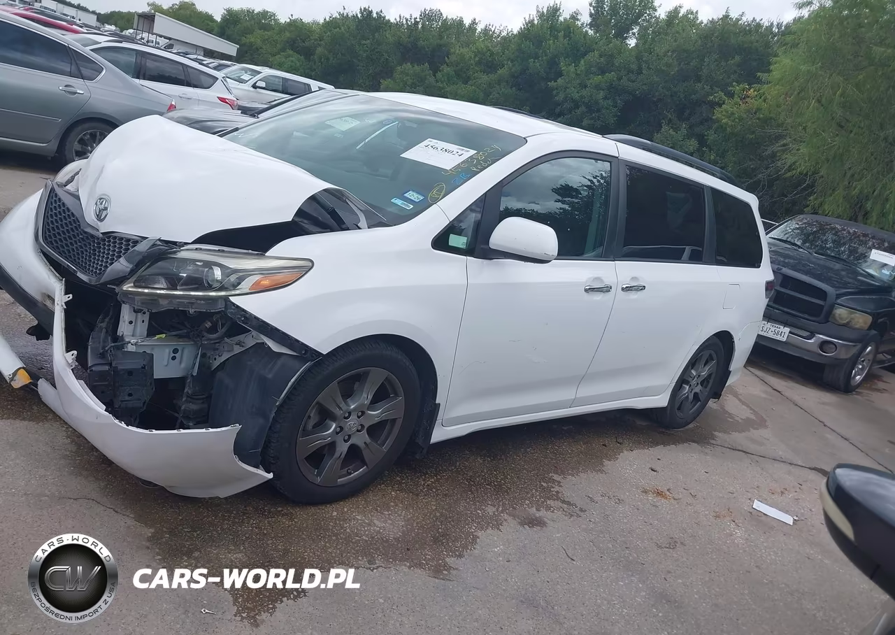 2017 Toyota Sienna Se 8 Passenger VIN:5TDXZ3DC2HS802066 - 14