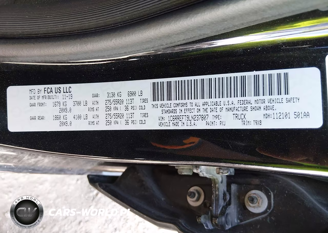 2020 Ram 1500 Lone Star 4X2 5'7 Box VIN:1C6RREFT9LN237807 - 9