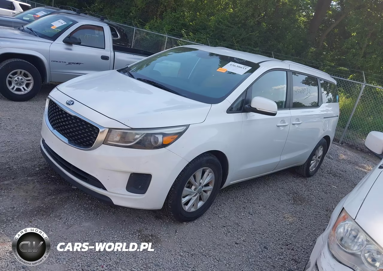 2016 Kia Sedona Lx VIN:KNDMB5C16G6084832 - 2