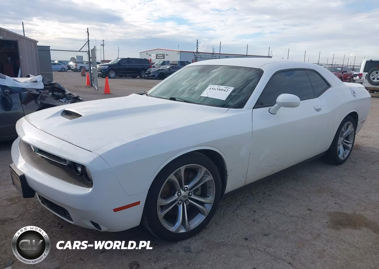 2022 Dodge Challenger Gt VIN:2C3CDZJG0NH168438 - 2