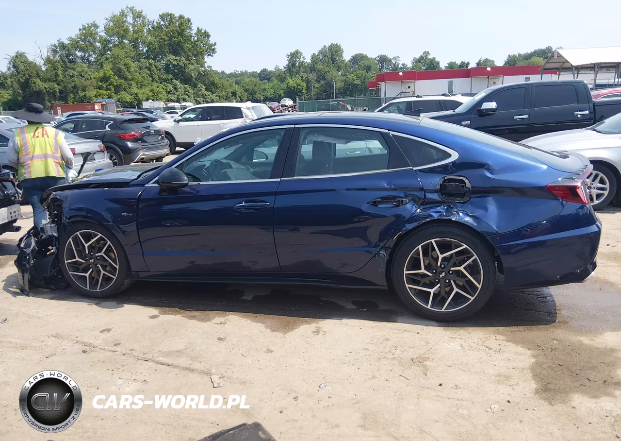 2022 Hyundai Sonata N Line VIN:5NPEK4JC6NH143268 - 14