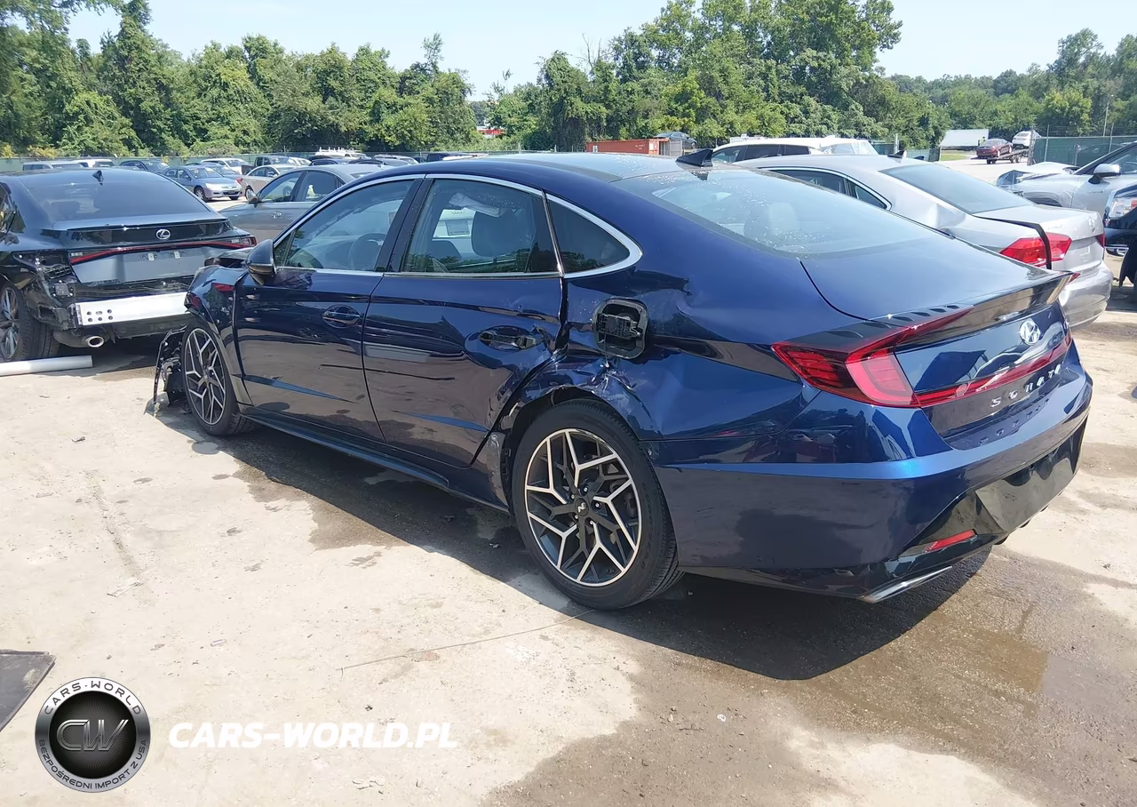 2022 Hyundai Sonata N Line VIN:5NPEK4JC6NH143268 - 3